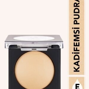 Yoğun Pigmentli Fırınlanmış Mat Pudra - Baked Powder - 020 Soft Beige - 8682536053518
