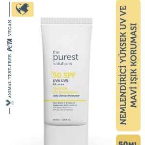 Yüksek Koruma ve Nemlendirici Etkili Güneş Koruyucu Krem SPF 50, 50 ml