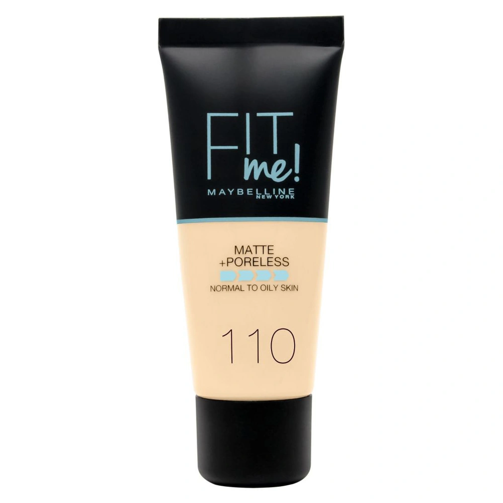 Fit Me Matte+poreless Fondöten - 110 Porcelain - Görsel 4