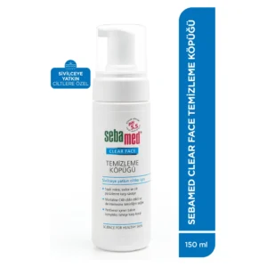 Clear Face Temizleme Köpüğü 150 ml Akne Eğilimli Ciltler İçin Siyah Nokta Karşıtı