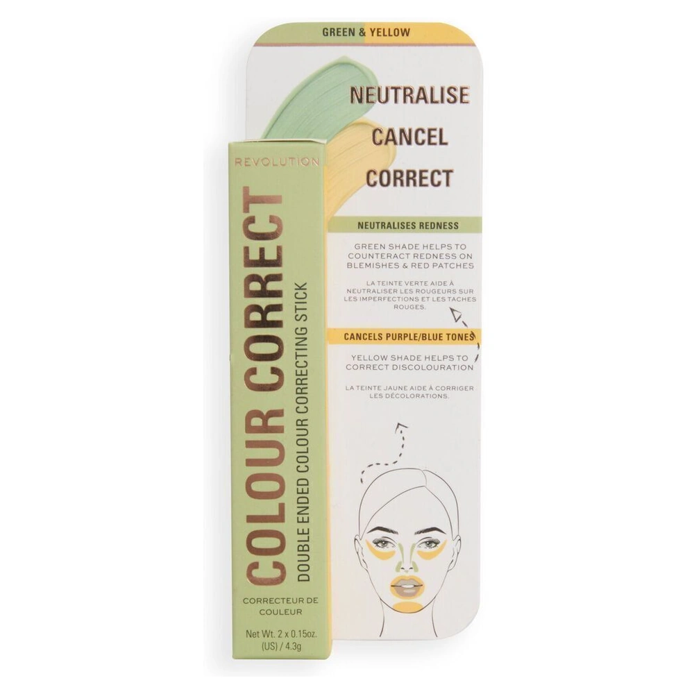 Colour Correcting Stick Yellow & Green Stick - Kapatıcı Sarı & Yeşil - Görsel 7