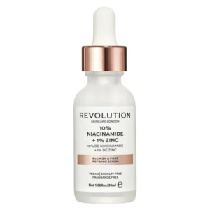 Skincare Cilt Serumu Niacinamide Ve Çinko 30 Ml Yağ Oranı Düzenleyici Gözenek Sıkılaştır