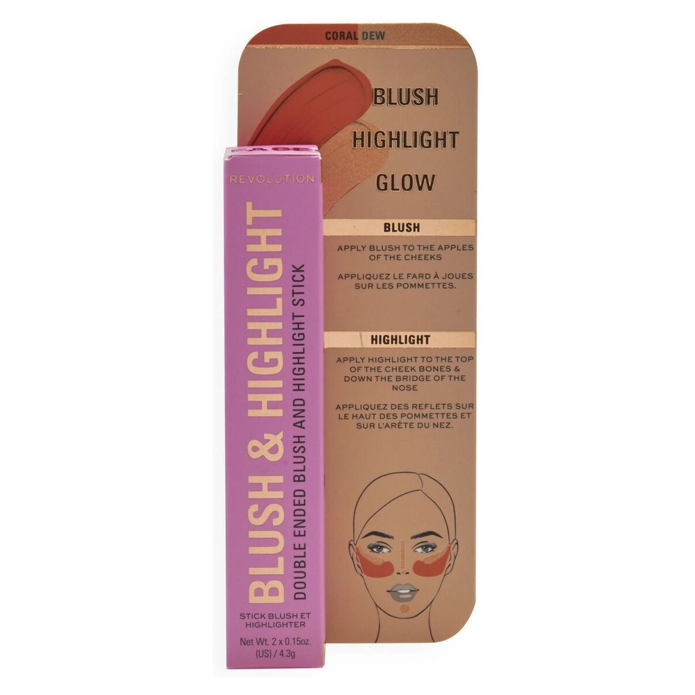 Allık Ve Aydınlatıcı Stick Coral Dew - Görsel 4