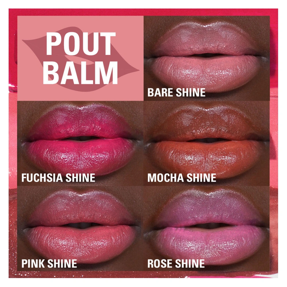 Lip Pout Balm Dudak Balm Fuchsia Shine - Görsel 6