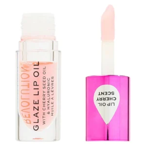 Glaze Lip Oil Cherry Scent&hyaluronic Huile Glam Pink