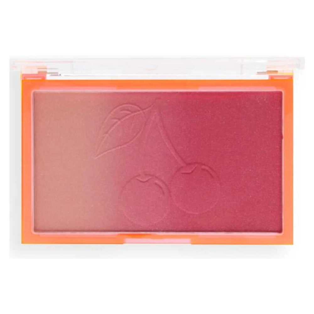 Allık Kiraz - Ombre Blush Cherry Işıltılı toz allık ve highligter Pinkrain - Görsel 2