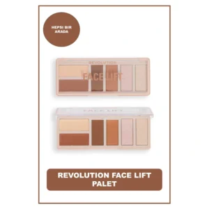 Face Lift Palet Light To Medium Yüz Gerdirme Allık, Kontür ve Bronzer Paleti