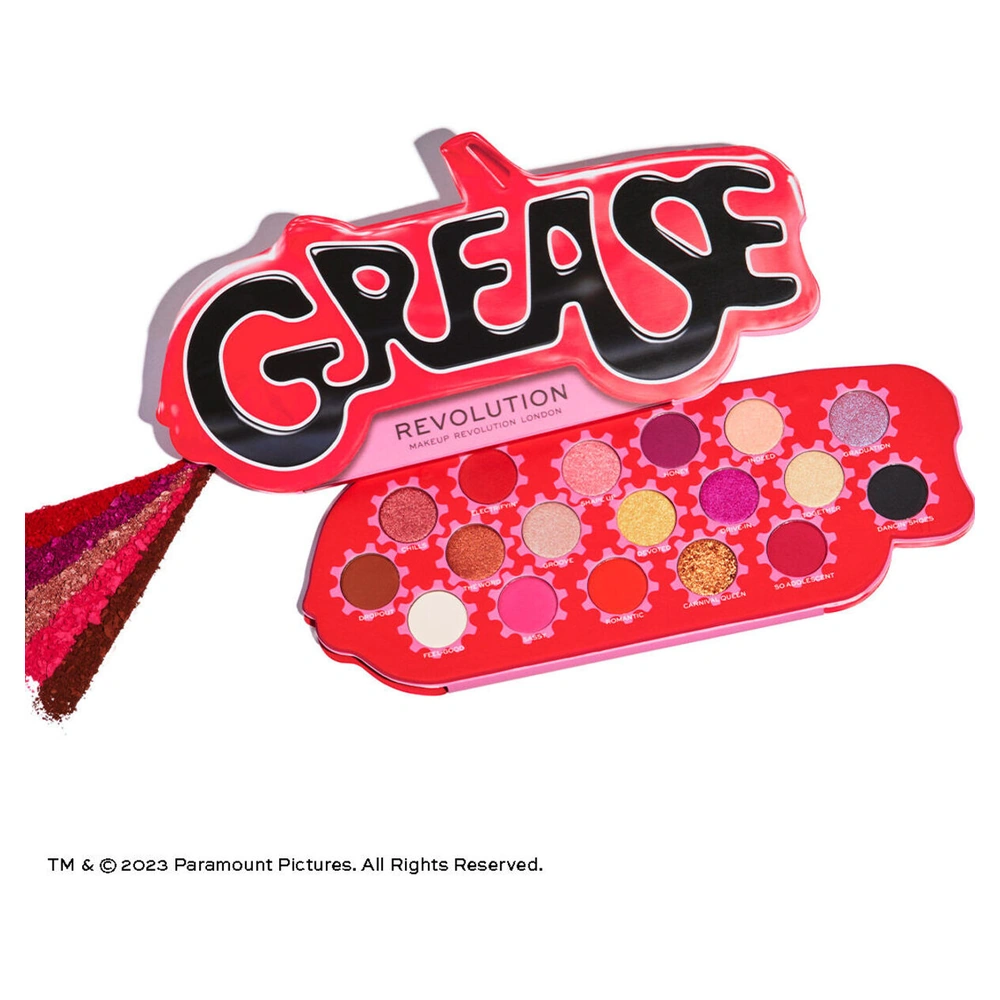 Grease x Makeup Revolution It's the Word Eyeshadow Palette - Far Paleti - Görsel 3