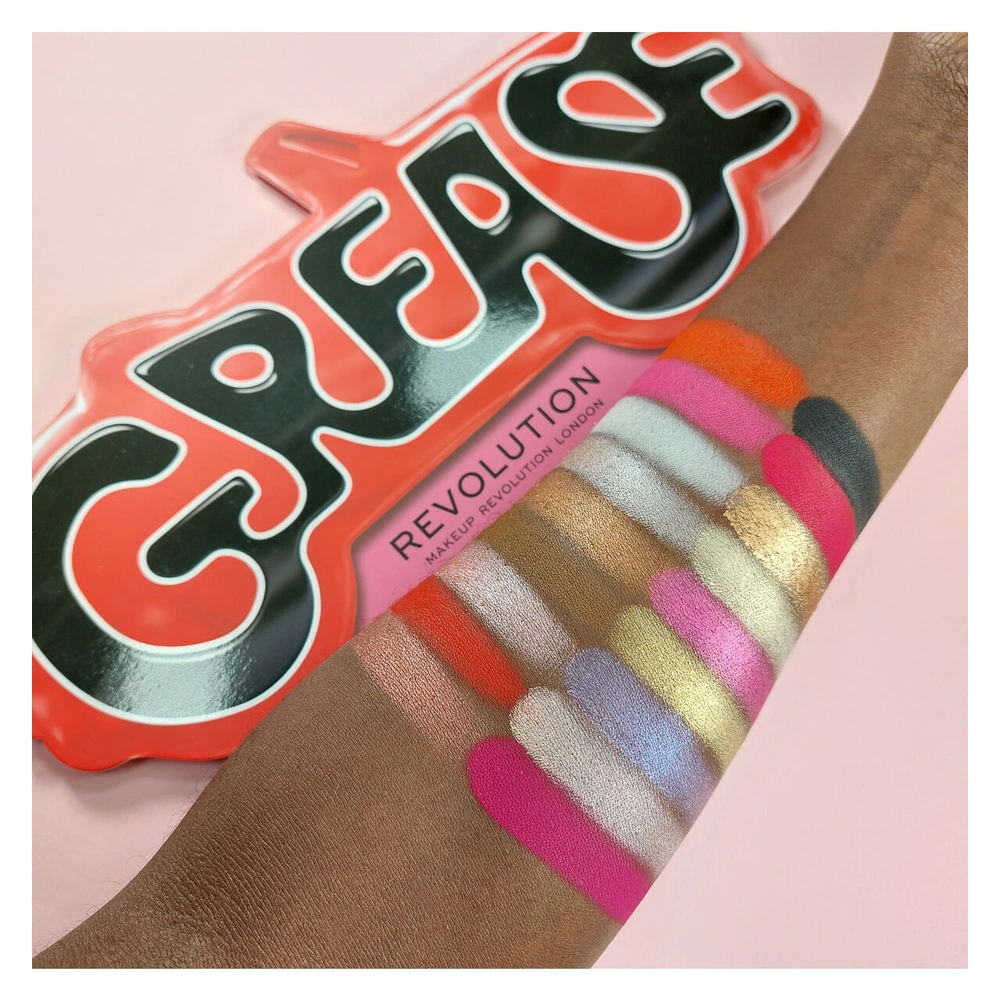 Grease x Makeup Revolution It's the Word Eyeshadow Palette - Far Paleti - Görsel 4