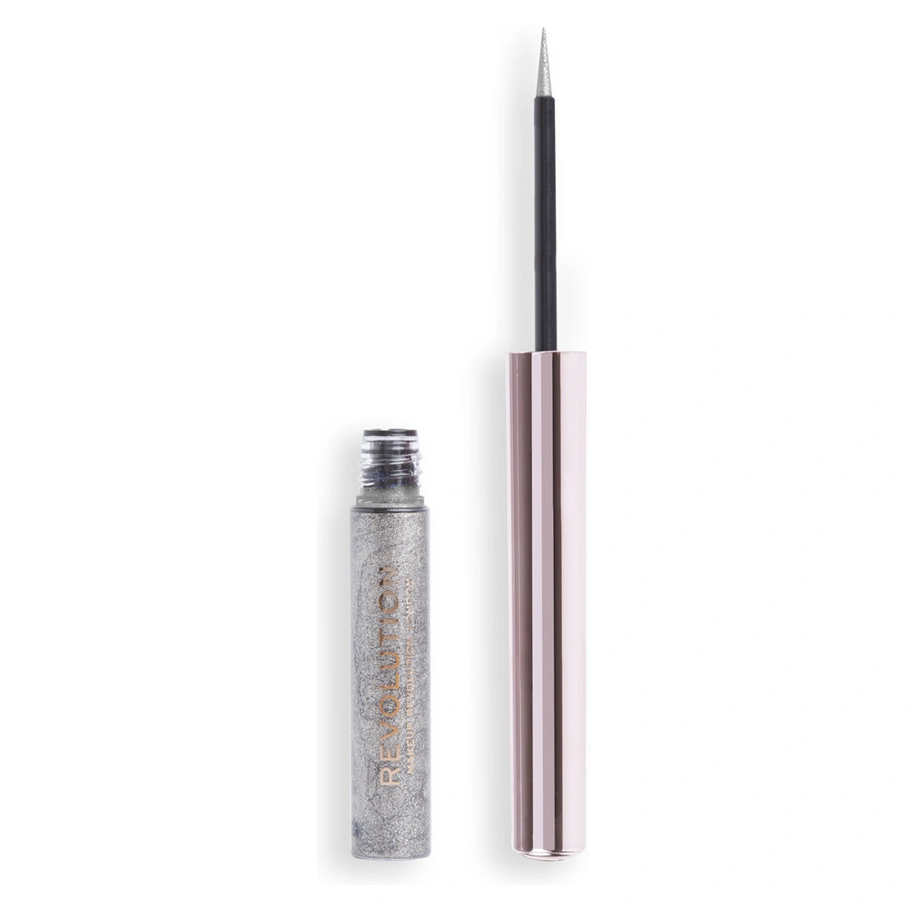 Festive Allure Chromatic Liner Likit Eyeliner Silver Flash