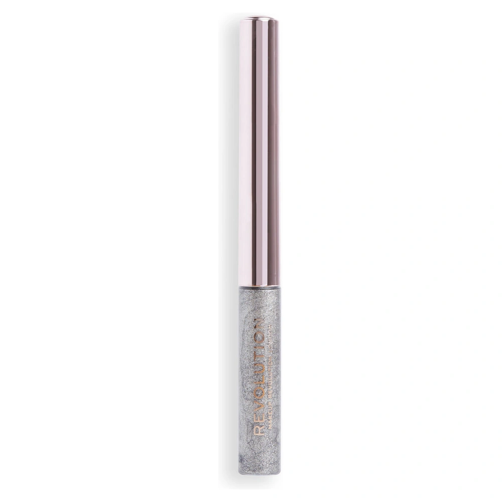 Festive Allure Chromatic Liner Likit Eyeliner Silver Flash - Görsel 3