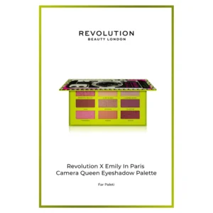 X Emily In Paris Camera Queen Eyeshadow Palette - Far Paleti