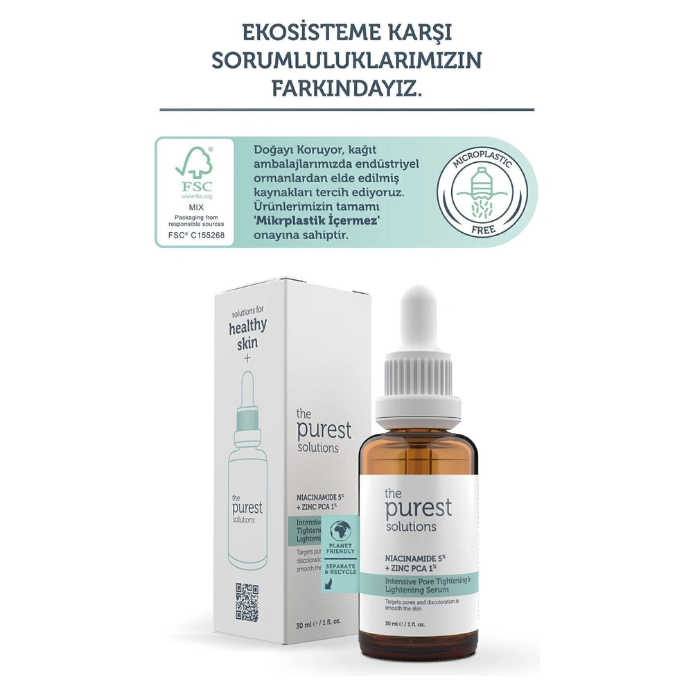 Siyah Nokta Ve Karşıtı Niacinamide Cilt Bakım Serumu 30 ml (niacinamide 5% & Zinc Pca 1%) - Görsel 5