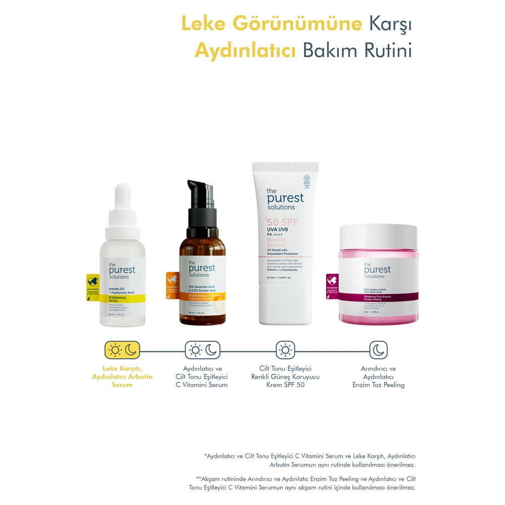 Aydınlatıcı ve Leke Görünümü Azaltıcı Arbutin Cilt Bakım Serumu 30 ml - Görsel 5