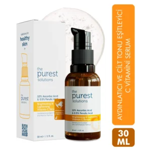 C Vit Aydınlatıcı Ve Ton Eşitleyici Bakım Serumu 30 ml %10 Ascorbic Acid & Ferulic Acid %0,5