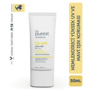 Yüksek Koruma ve Nemlendirici Etkili Güneş Koruyucu Krem SPF 50, 50 ml