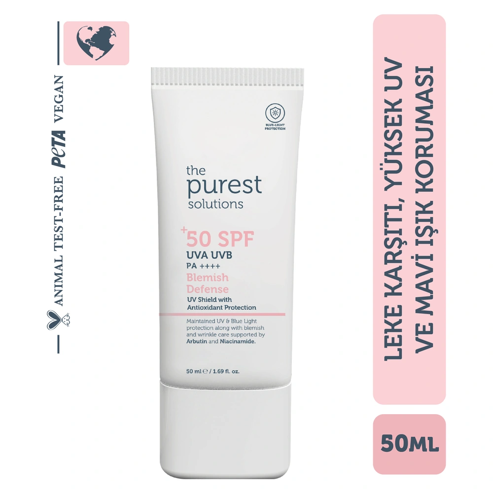 Leke Karşıtı ve Cilt Tonu Eşitleyici Renkli Güneş Koruyucu Krem SPF 50, 50 ml