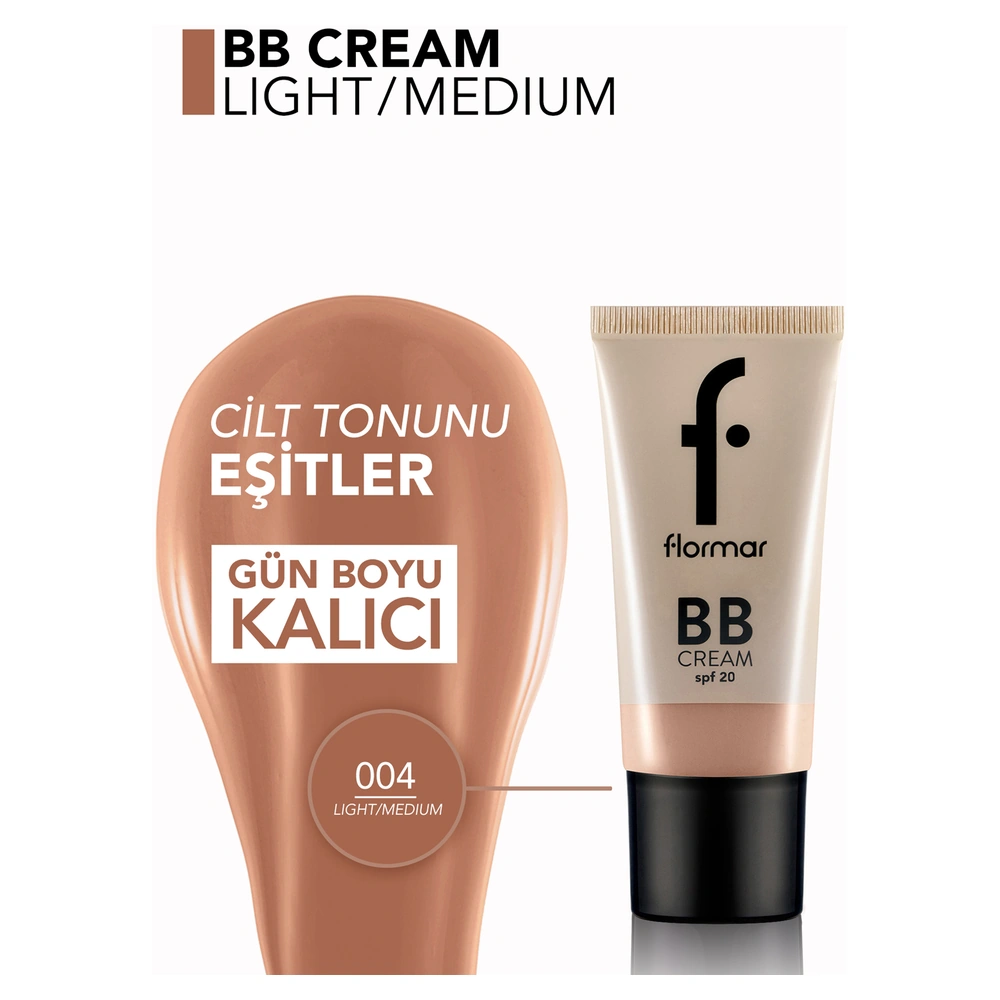 Doğal Bitişli SPF20 BB Krem - Bb Cream - 004 Light-Medium - 8690604535415 - Görsel 4